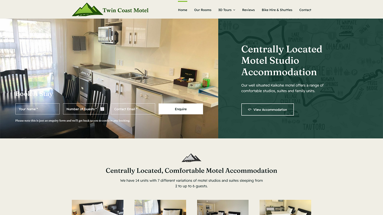 GreenWeb Award winning website design and development in the Bay of Islands, Northland
